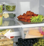GE APPLIANCES GTS18HGNRWW top freezer freestanding refrigerator