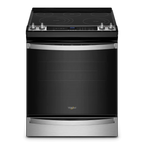 Whirlpool Wee745h0l 30" Wide 6.4 Cu. Ft. Slide In Electric Range - Stainless Steel