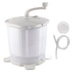 OHHANI Mini Manual Washing Machine Multifunctional ABS Material Detachable Dehydration Basket 1200rpm