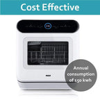 Hamilton Beach Portable Countertop Mini Dishwasher With 5l Built-In Water Tank