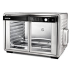 Gourmia 1700W 9-Slice Digital Toaster Oven Air Fryer, 12 Cooking Preset, 35L, Stainless Steel