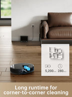 Dreame D10s Pro Robot Vacuum and Mop, Wi-Fi Compatible, Powerful Suction