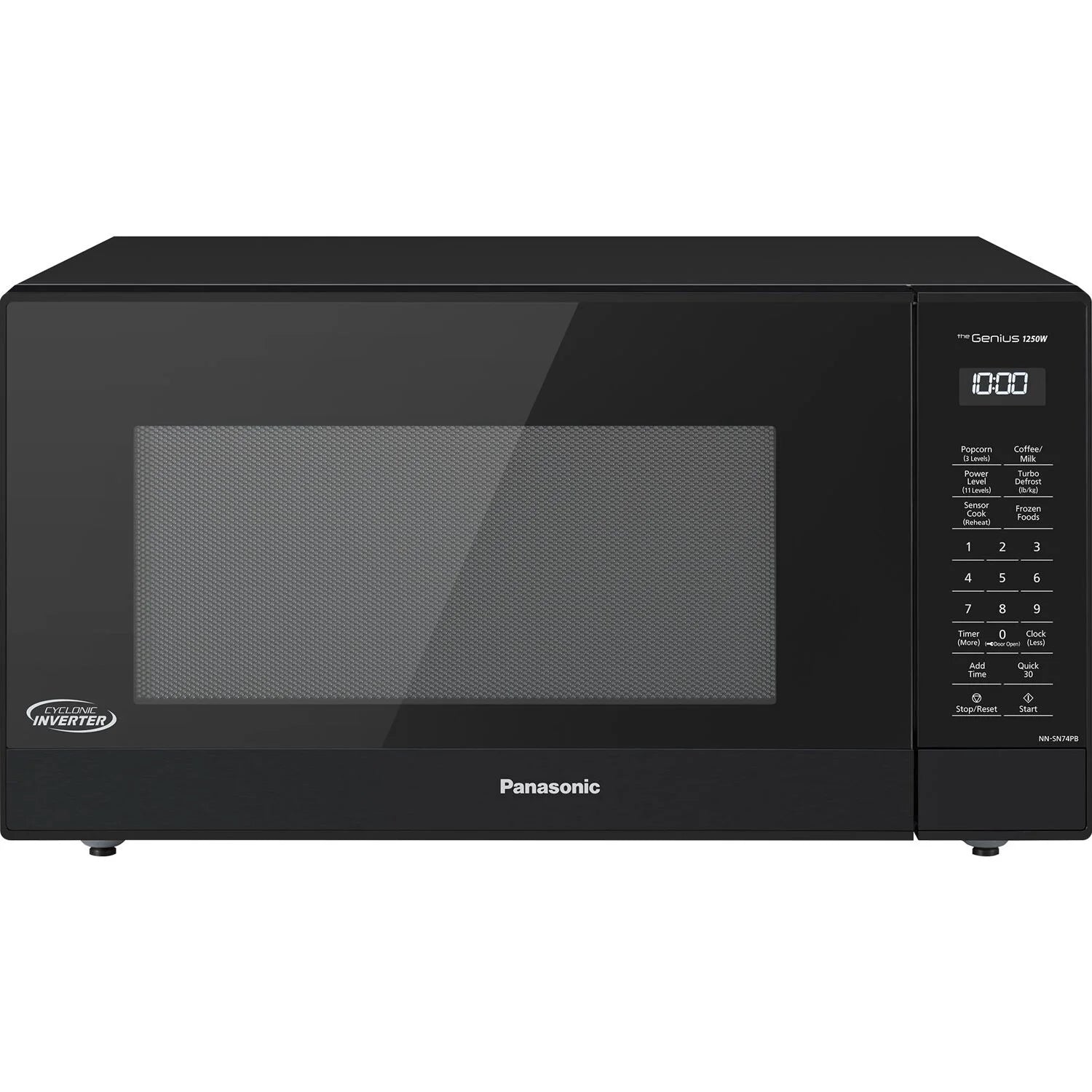 Panasonic 1.6-cu. ft. 1250W Countertop Microwave with Inverter Technology, Black NN-SN74PB