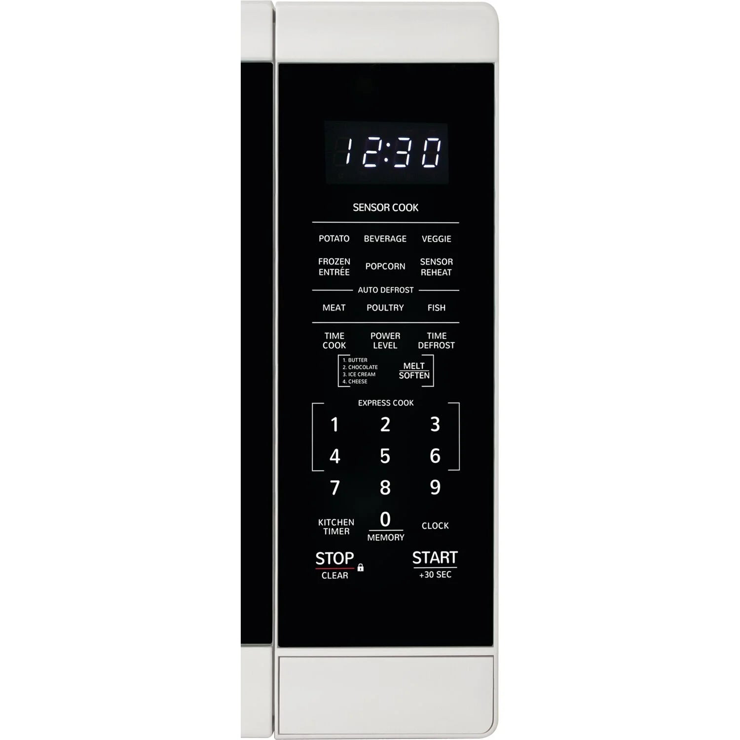 Sharp 1.4-Cu. Ft. Countertop Microwave Oven in Black