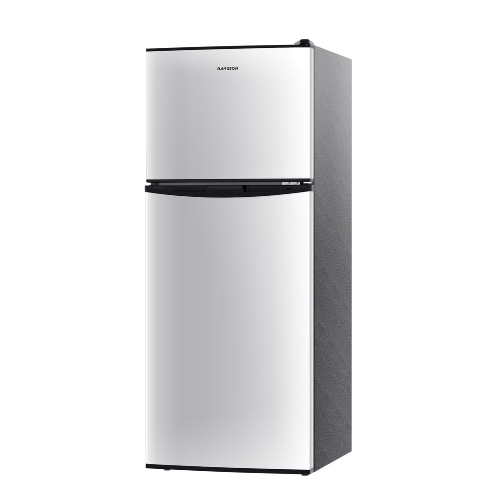 BANGSON Freestanding, 2 Bins, 3 Shelves, Glass, 115.0 V, 55 lb