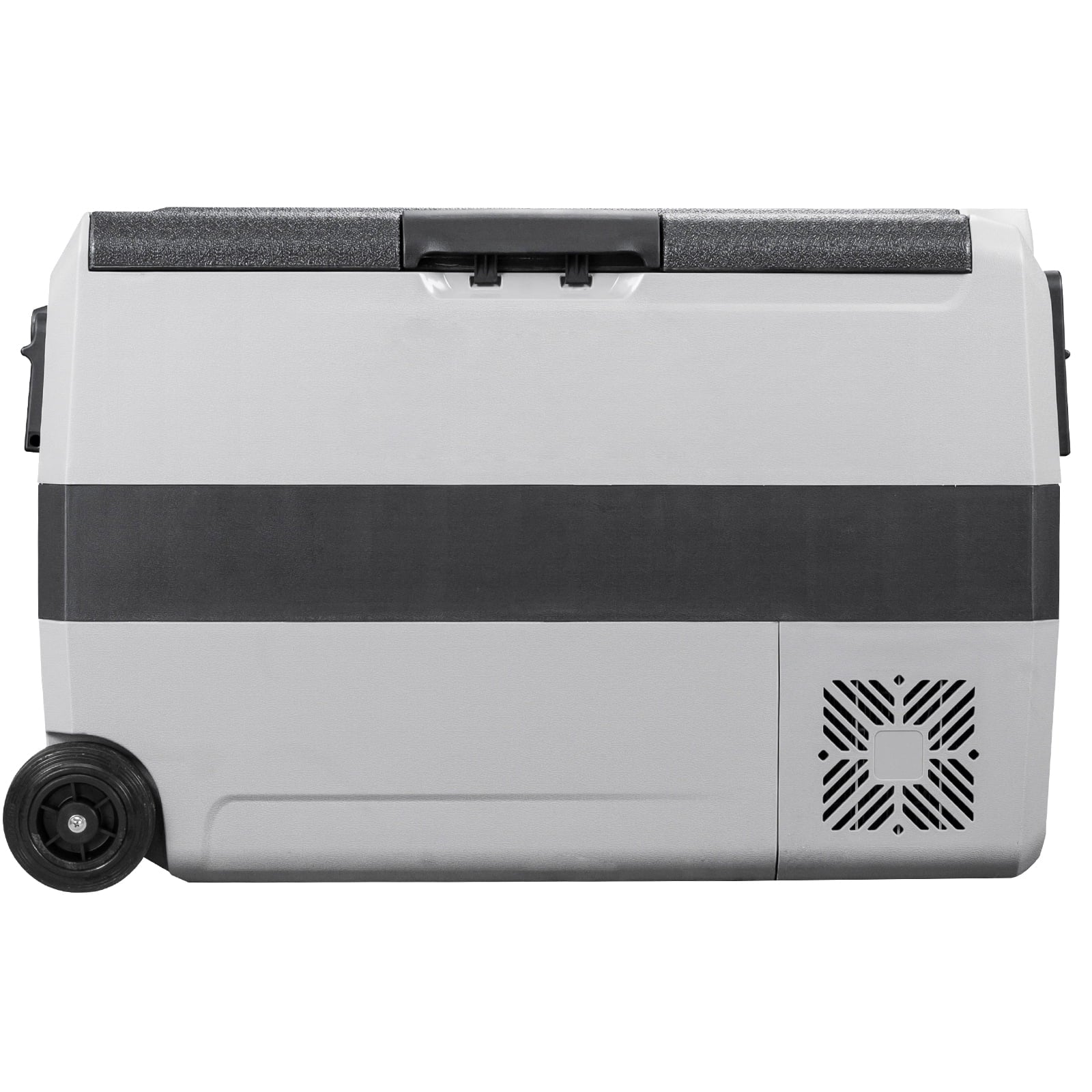 VEVOR Car Refrigerator 48Qt, Dual Zone Car Fridge Freezer12/24V DC & 110-240V AC Electric Compressor Cooler for Truck Vehicle RV