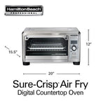 Hamilton Beach 31243HB Sure-Crisp Digital Air Fryer Countertop Oven