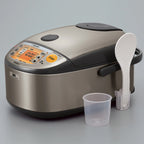 Zojirushi NP-HCC10XH Induction Heating System Rice Cooker and Warmer (5.5-Cup/ Dark Gray)
