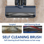 Tineco S10?ZT Smart Cordless Stick Vacuum �C ZeroTangle Brush, iLoop Auto Power, 40?Min, HEPA
