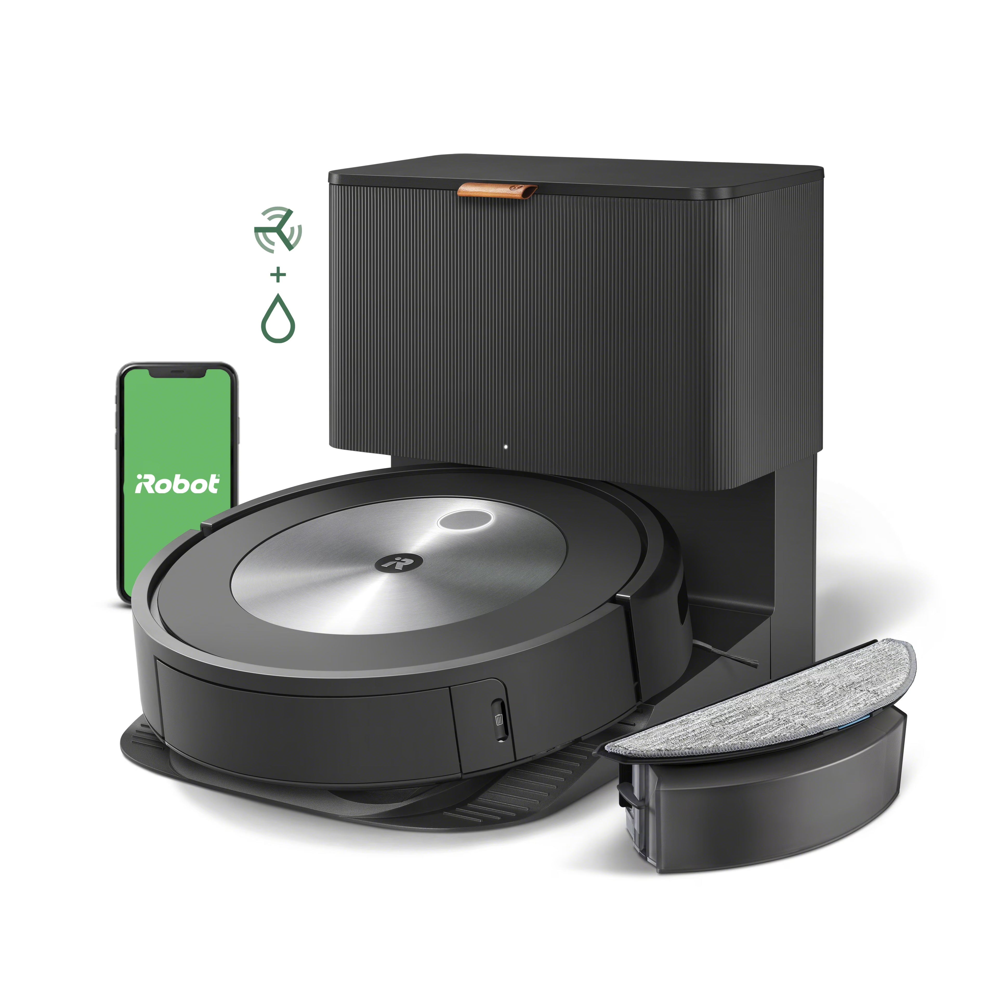 iRobot? Roomba Combo? j5+ Self-Emptying Robot Vacuum & Mop with Dirt Detect Technology