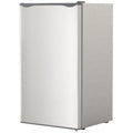 KOFUN Mini Fridge with Freezer, Stainless Steel, 3.2 Cu.ft Compact Refrigerator, Portable Cooler Warmer for Kitchen, Bedroom, Dorm, Apartment, Bar, Office, RV