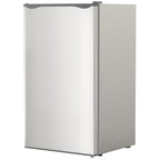 KOFUN Mini Fridge with Freezer, Stainless Steel, 3.2 Cu.ft Compact Refrigerator, Portable Cooler Warmer for Kitchen, Bedroom, Dorm, Apartment, Bar, Office, RV