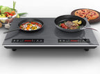 VBGK 12�?Electric Cooktop in Black with 2 Burners