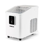 Igloo Self-Cleaning Countertop Ice Maker - Compact and Portable - Creates 26 lbs. Per Day, 8 Pieces Ready Every 7-8 Minutes - Includes Ice Scoop and Basket - Aqua