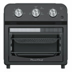 12.5 Quart Air Fryer Convection Toaster Oven, 1500W, 4 Cooking Modes, 7-in-1 Multifunction with Roast, Bake, Grill, Broil, Toast, Dehydrate, Defrost, Stainless Steel, Black