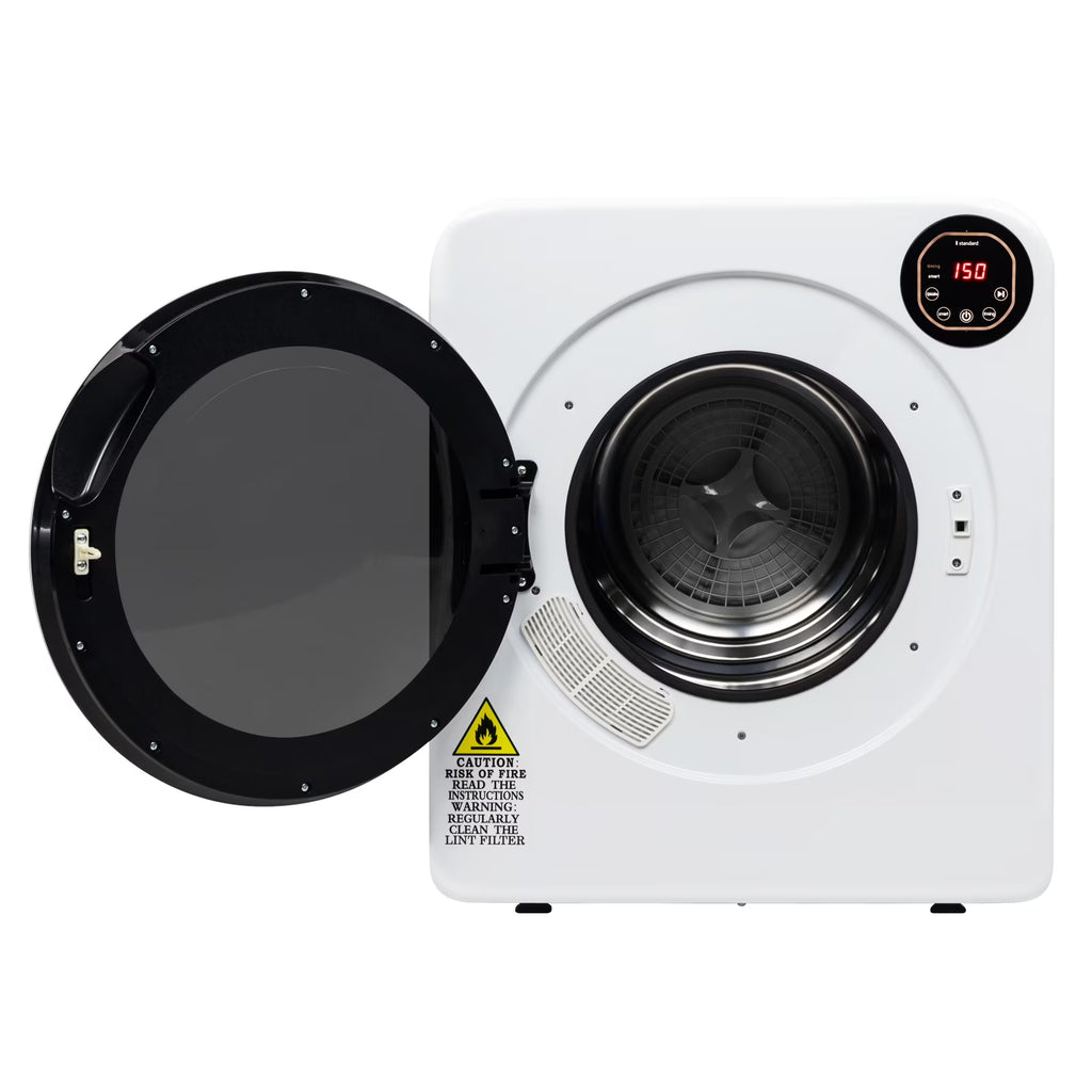 Winado 13.2LBS Electric Compact Laundry Dryer For Home, Apartments,White