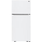 LG LTCS20020W 20.2 Cu. Ft. Top-Freezer Refrigerator - White