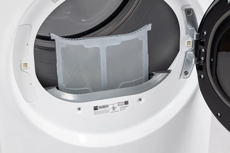 8.0 cu. ft. Gas Dryer w/ Steam - White