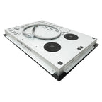 Equator 30" Electric Hybrid CERAMIC-INDUCTION 4 Burner Cooktop 9 Power 220V