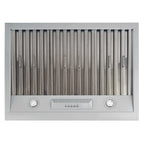 Unique Classic Retro 30" Under Cabinet Range Hood with 700 CFM and LED Lighting 110 volts