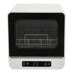 TFCFL Portable Dishwasher Electric Compact Countertop Dishes Dryer Washing Machine Touch Control