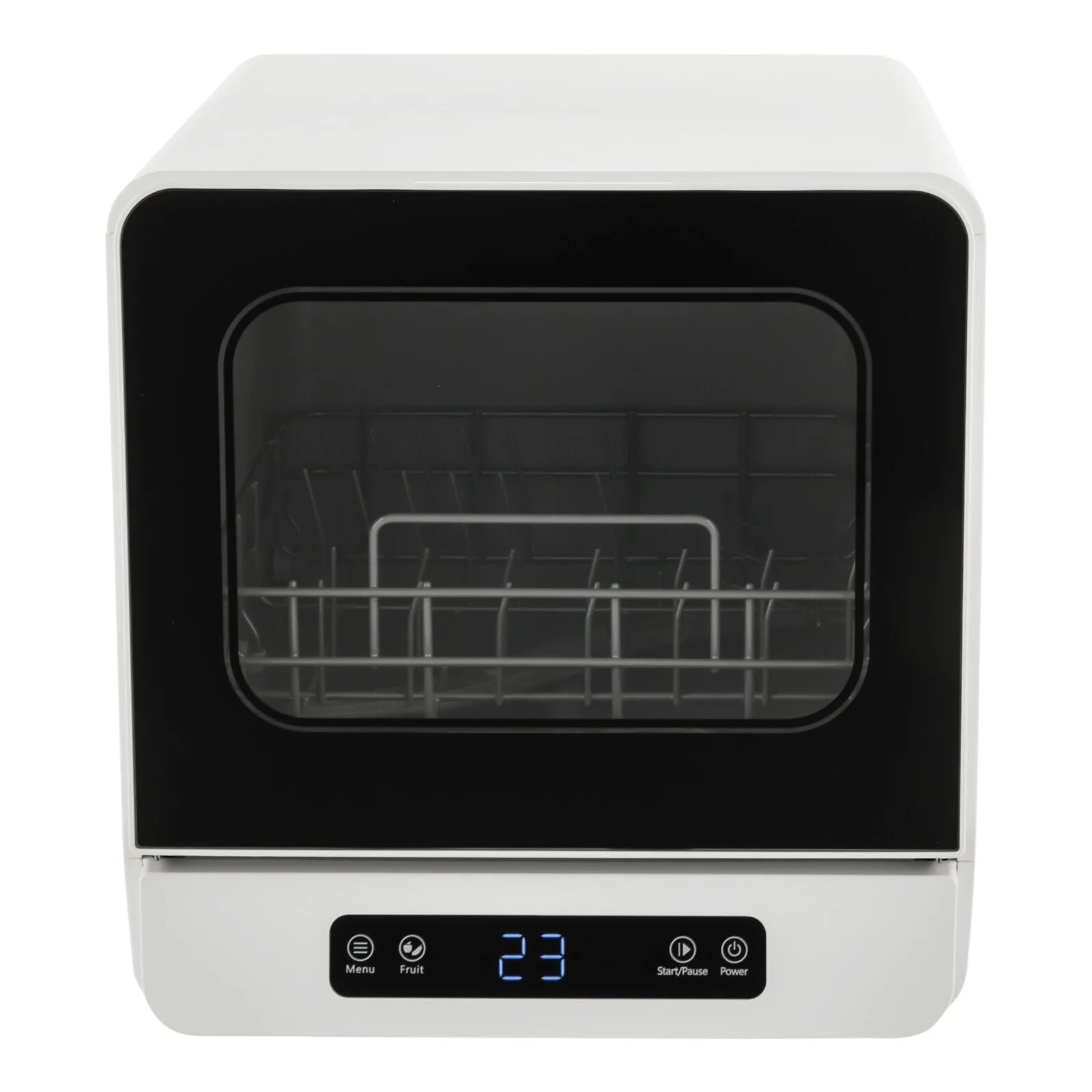 TFCFL Portable Dishwasher Electric Compact Countertop Dishes Dryer Washing Machine Touch Control