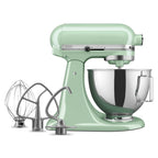 KitchenAid Deluxe Series 4.5 Quart Tilt-Head Stand Mixer with Stainless Bowl, Contour Silver, KSM97CU