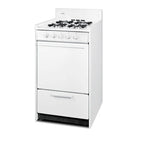 SUMMIT 20" Wide Propane Gas Range, Battery Start