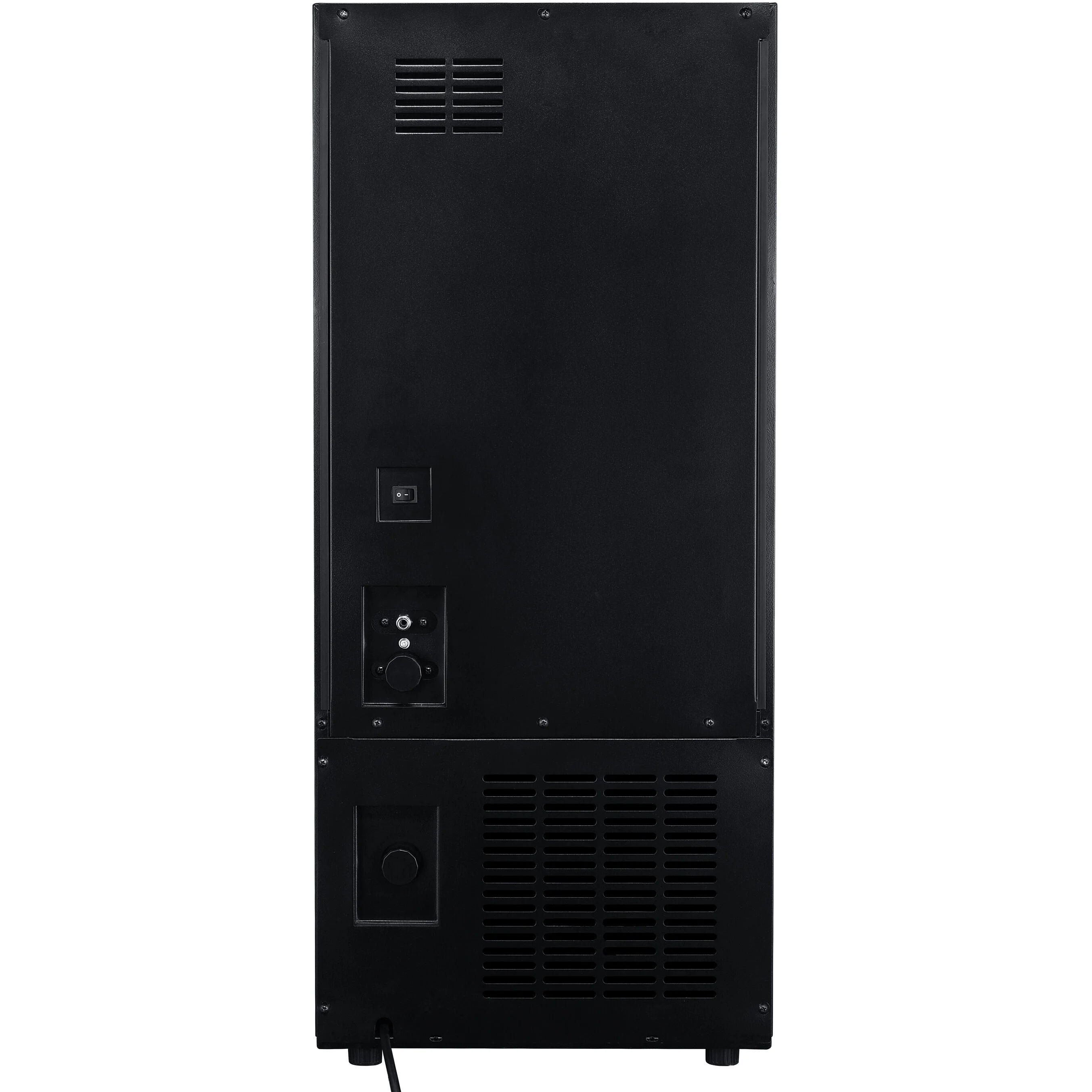 Hanover The Vault 15 In. Stainless Steel Undercounter Ice Maker with Reversible Door and Touch Controls