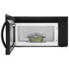 Whirlpool 1.7 Cu. Ft. Microwave Hood Combination Black