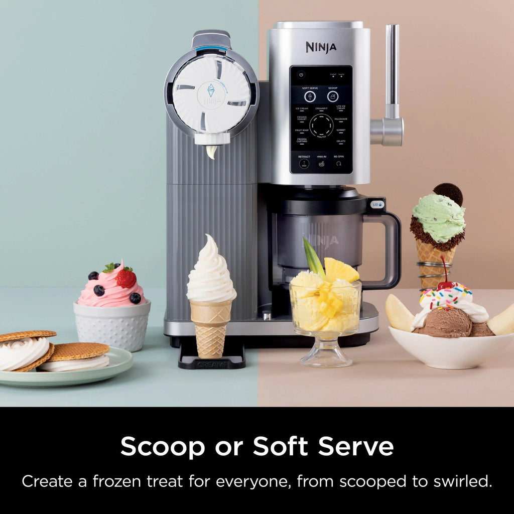 Ninja Swirl? by CREAMi? Soft Serve and Ice Cream Maker, 13 One-Touch Programs, NC701