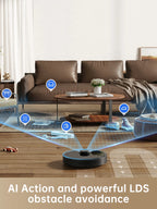 Dreame D10s Pro Robot Vacuum and Mop, Wi-Fi Compatible, Powerful Suction