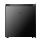 Hisense 1.6 Cu ft Single Door Mini Fridge, Black, Energy Star, 1 Year Warranty, WMS017M6XBE New