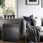 KNDKO 1.8cu.ft. Chest Freezer with Adjustable Temperature, Free Standing Top Open Door Compact Freezer with Removable Basket for Kitchen/Home/Bar/Garage/Office
