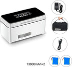 GXCZ Insulin Cooler, Insulin Cooler, Portable Medication Refrigerator, 2-8 Degree Insulation Bag, Travel Electric Travel Cooler, Household, Medication Storage, Battery