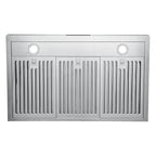 36 in. Under Cabinet Range Hood with Digital Touch Controls in Stainless Steel