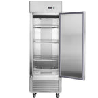 Camellia River 54" Upright Freezer, 42.2 Cu.ft. Solid Door, Commercial, Stainless Steel