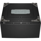 LG WD300CB 1.0 Cu. Ft. SideKick Black Steel Top Load HE Pedestal Washer