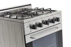 Unique Prestige 24�?2.3 cu ft Double Oven Gas Range in White