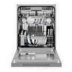 Midea Ultra-Quiet, Built-in dishwasher with Wi-Fi and Targeted Wash Zones, MDT24P5AST, Stainless Steel