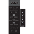 Sharp 1.5 Cu. Ft. 1000W Over-the-Range Microwave Oven with Concealed Control Panel in Stainless Steel