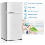 Kadyn Refrigerator,Fridge, Refrigerator with freezer, 2 Doors Cold-rolled Sheet Compact Refrigerator-White