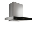 FOTILE EMG7508 Perimeter Vent Series 30 in. 1200 CFM Wall-Mount Range Hood with 2 LED Lights and Motion Activation in Stainless Steel