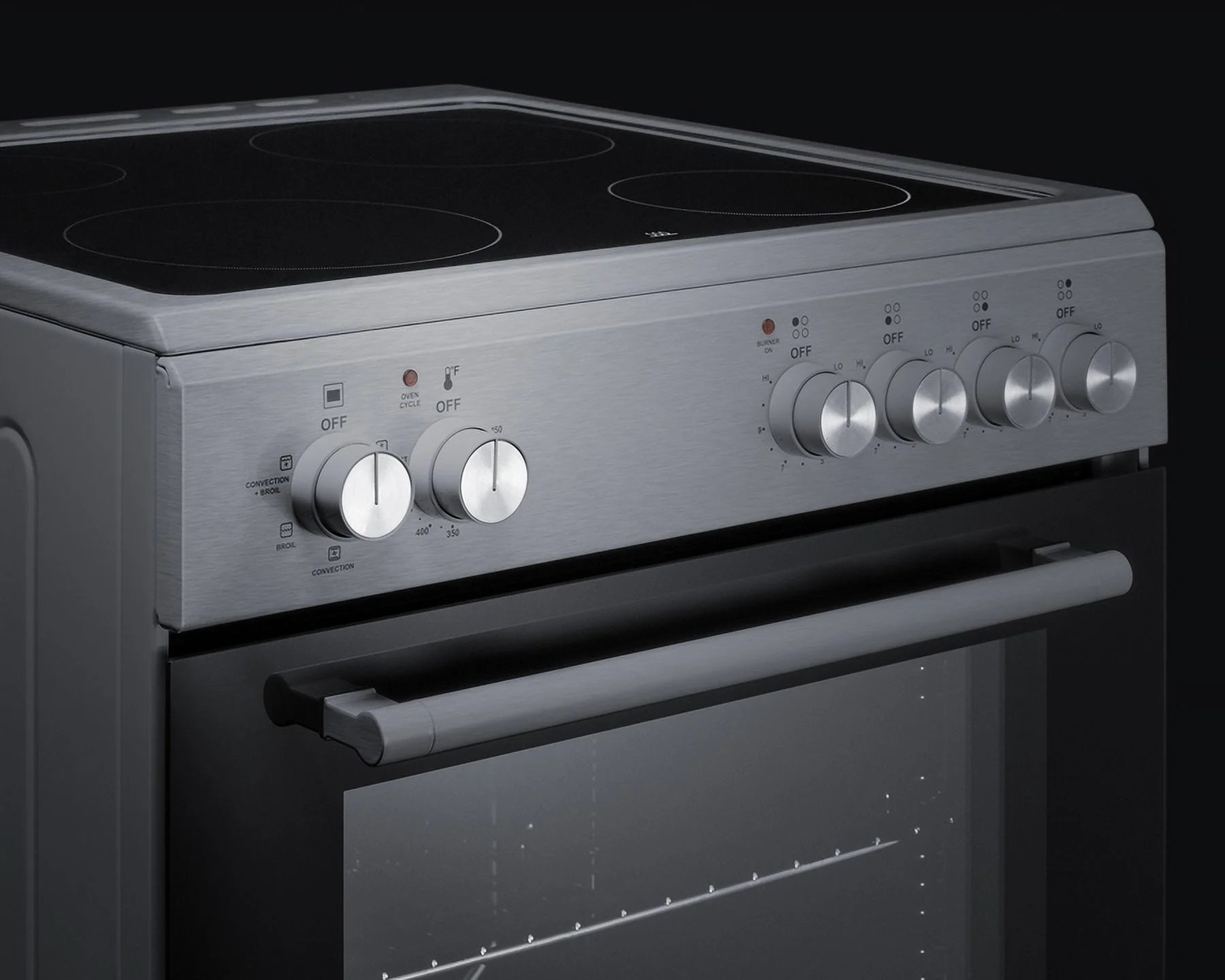 20" Wide Electric Smooth-Top Range
