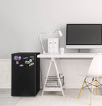 Newair 3.3 Cu. Ft. Compact Mini Refrigerator with Freezer in Black - NRF033BK00