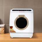 SHZICMY Portable Countertop Dishwasher Air Drying 5 Programs w/ 7L Water Tank Deep Cleaning