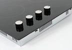 K&H German Designed 4 Burner 30 Inch Built-in Electric Stove Top Radiant Ceramic Kitchen Cooktop Knob Control 240V 7200W CE30-7206K