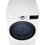 LG DLEX4000W 7.4 Cu. Ft. Ultra Large Capacity Smart wi-fi Enabled Front Load Electric Dryer with TurboSteam? and
