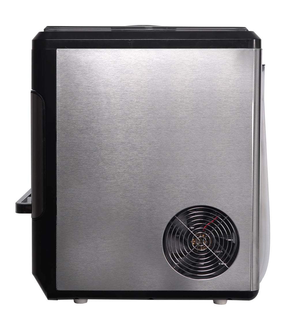 Frigidaire 44 lbs. Crunchy Chewable Nugget Ice Maker EFIC235, Stainless Steel