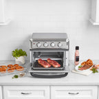 Cuisinart Air Fryer Toaster Oven with Grill, Stainless Steel